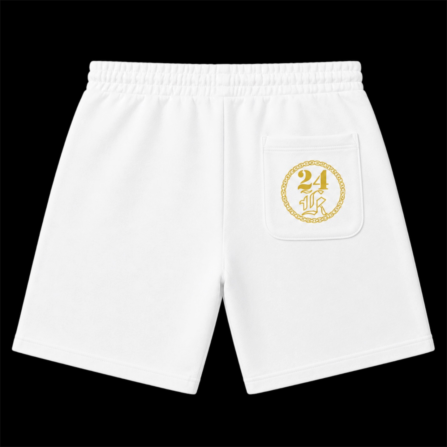 24K White Shorts X Gold limited Edition