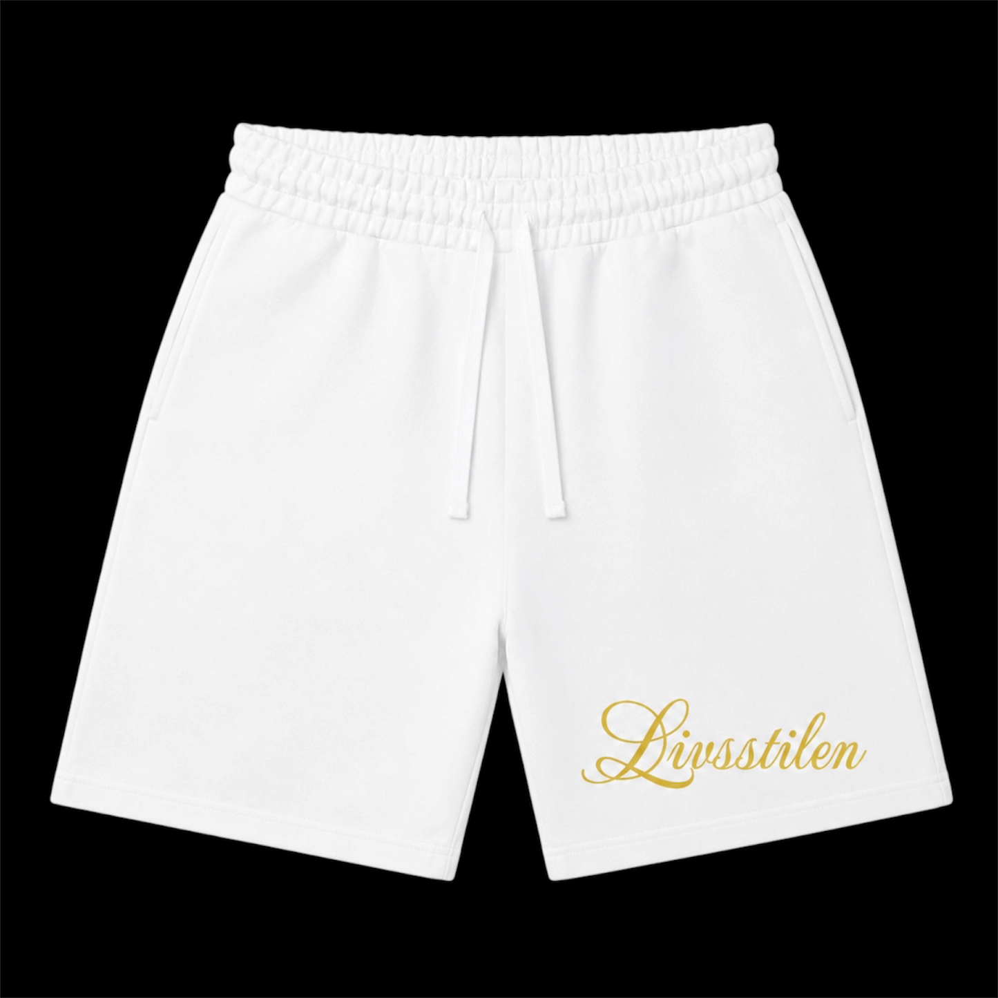 24K White Shorts X Gold limited Edition